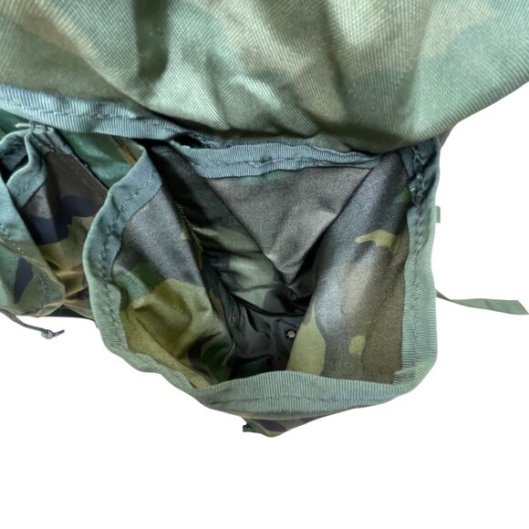 Field Pack Combat Men’s Green Camouflage Adjustable Strap Military Backpack - Picture 7 of 12